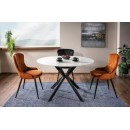 Стол обеденный SIGNAL TALIA белый/черный 120